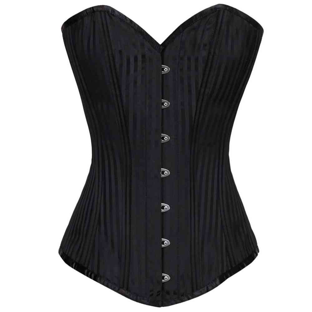 Attitude Corsets - Daléonë Overbust corset - Black